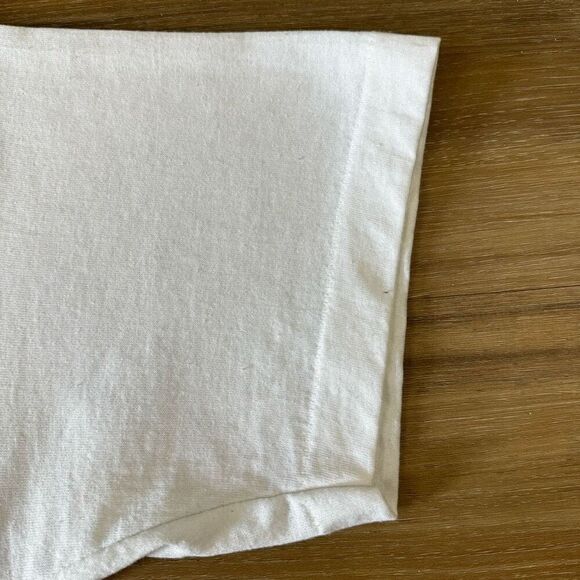 Vintage Screen Stars Best XL Superman Shield Graphic Tee White Single Stitch - Picture 4 of 6